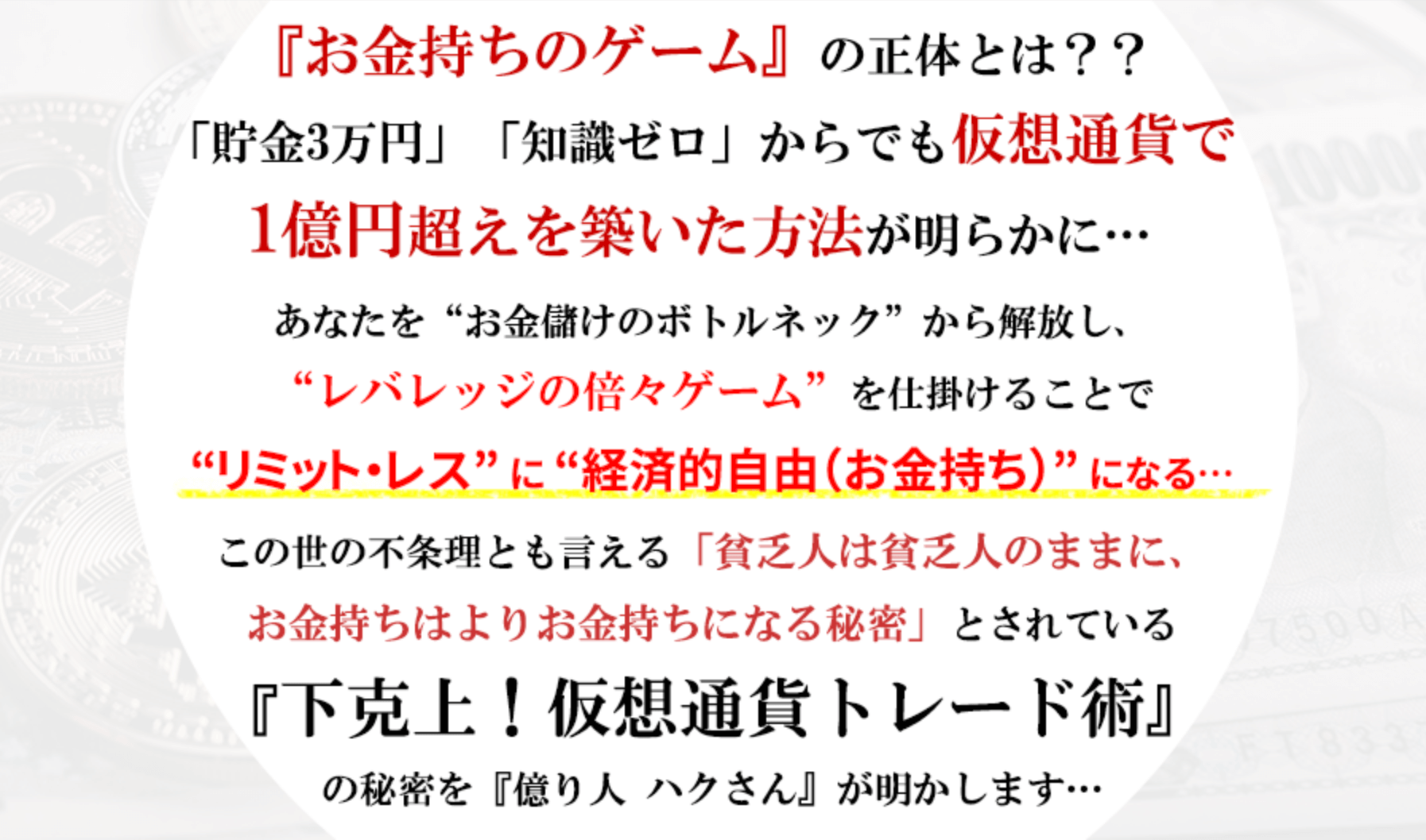 マネーコードプログラム豪華特典付き評価レビュー 仮想通貨でお金持ちになる方法 インターネットビジネスで自由を叶える起業経営成功への道