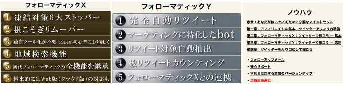 フォローマティックXYの設定方法と使い方まとめ（ツイッター自動フォロー、アンフォローツール）